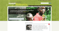 Desktop Screenshot of inventforhumanity.org